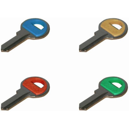 M1-PC Primary Master Lock Key- Nickel Plated Brass, 5PK
